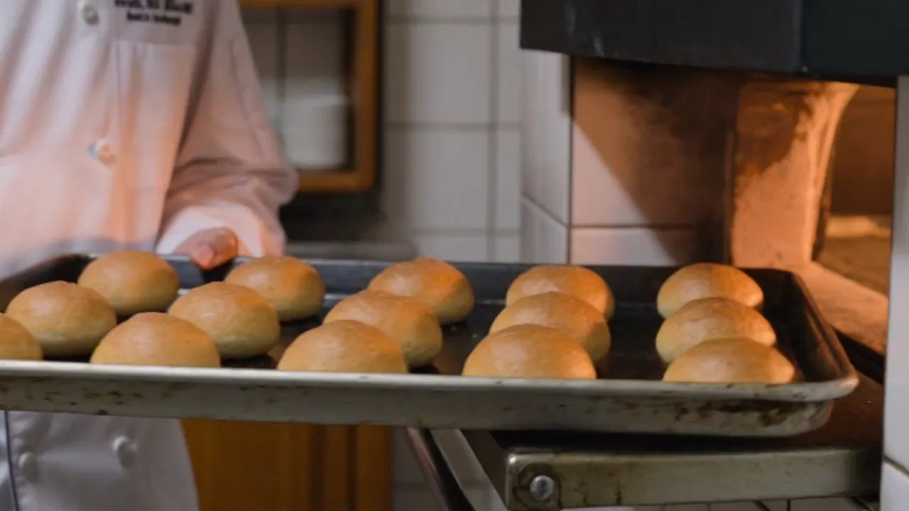 Comercial de Padaria Pão Dourado na tela horizontal